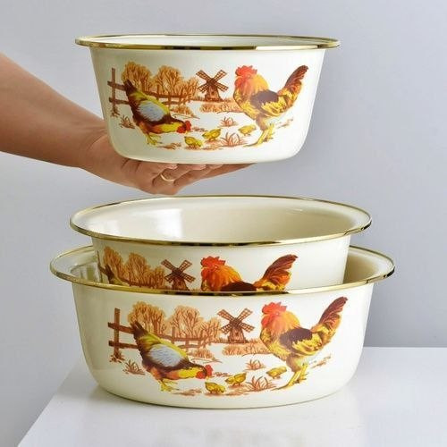 لگن لعابی در سه سایز