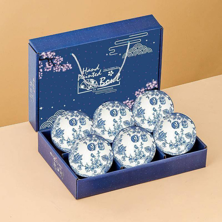 کاسه رنگی ست شش عددی